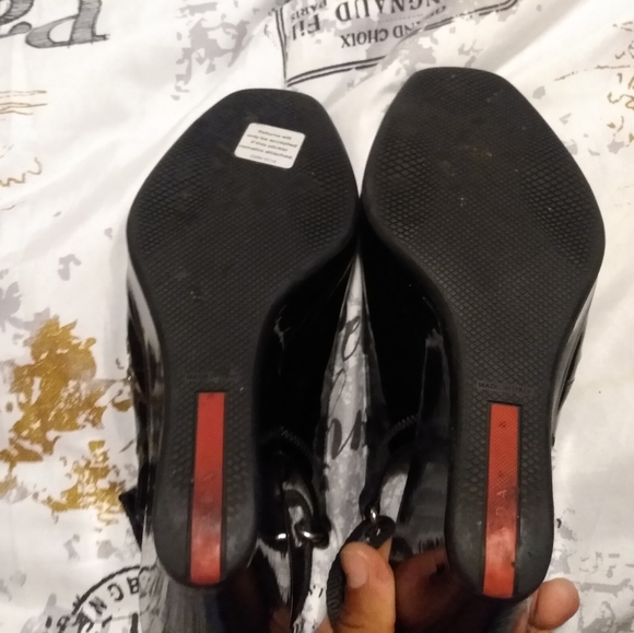 PRADA Black Wedges - Picture 4 of 4